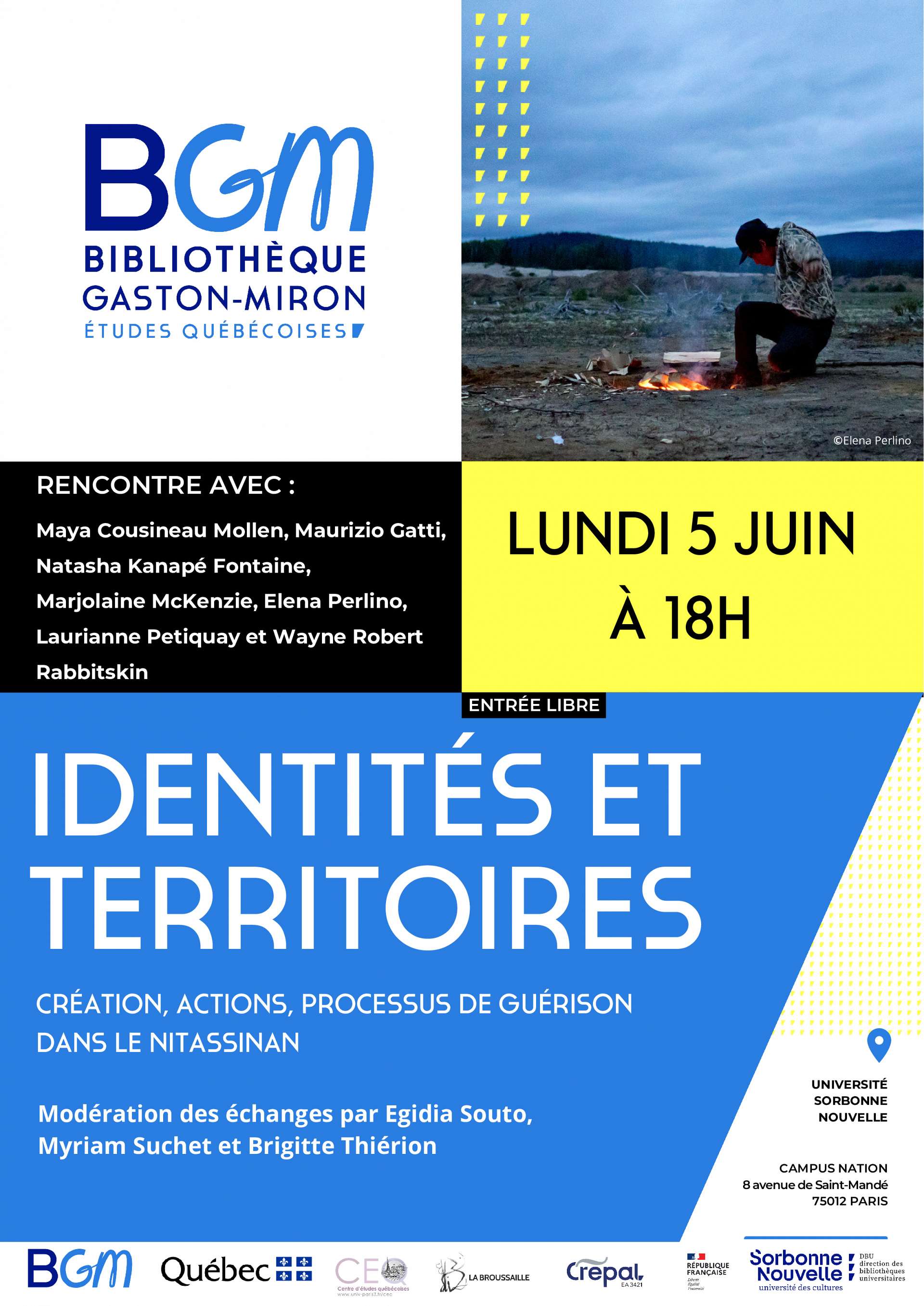 Affiche Identités et territoire