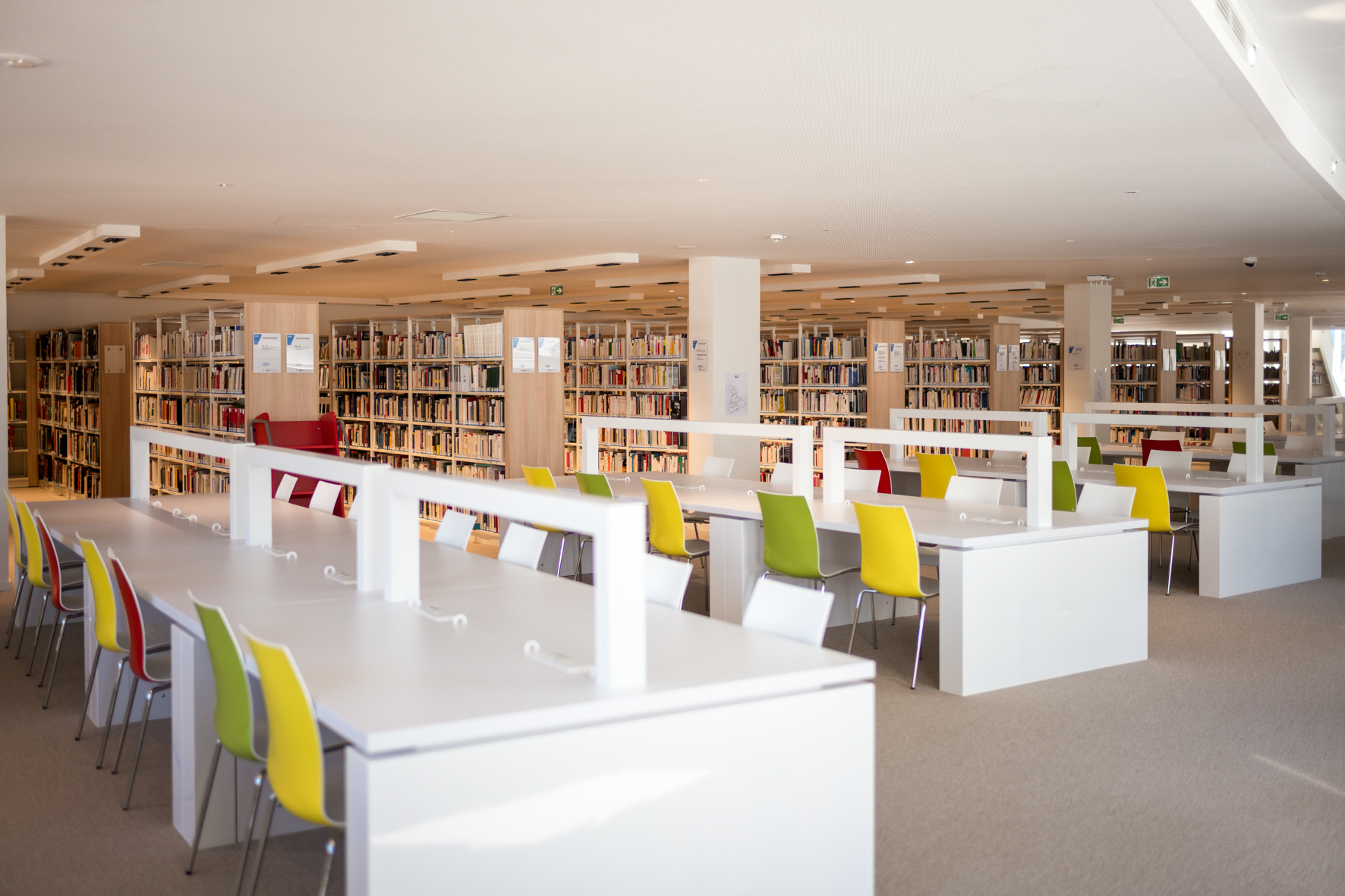 Espaces publics de la Bibliothèque Sorbonne Nouvelle